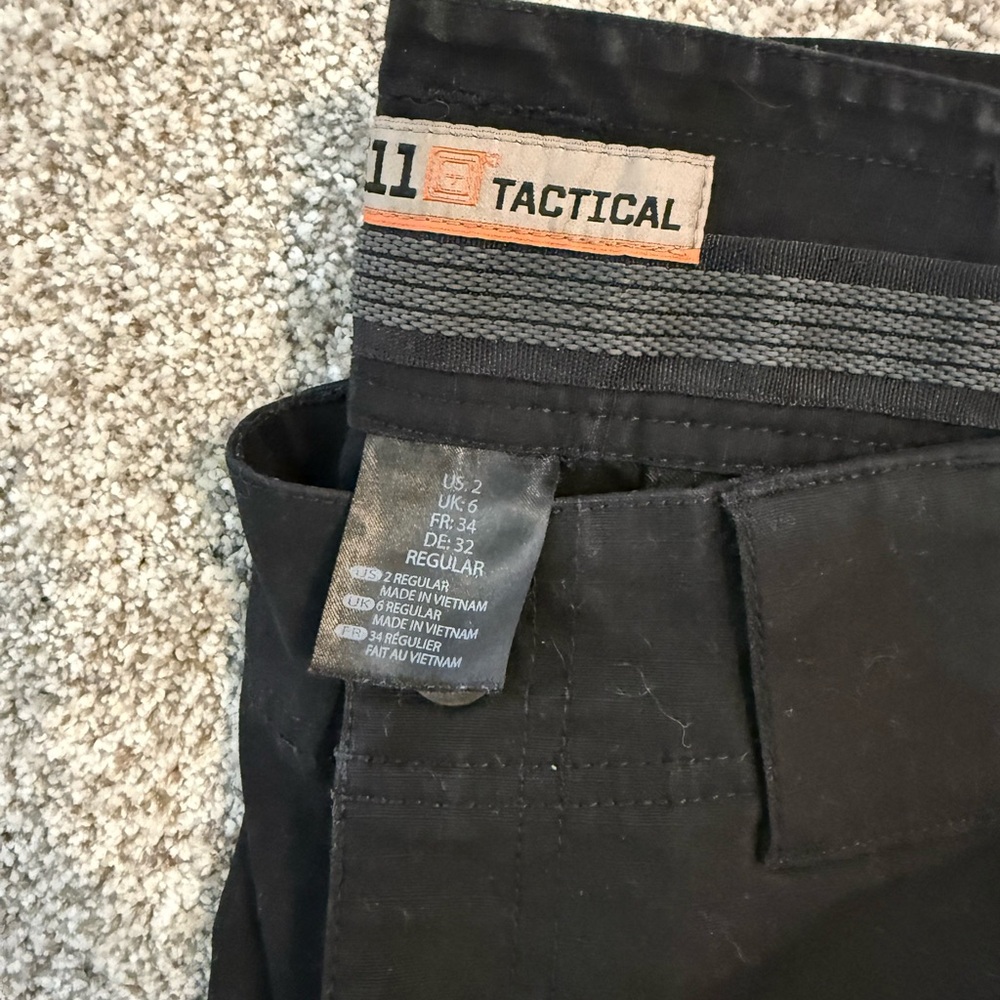 5.11 Tactical Women's Straight Leg Pants in Black